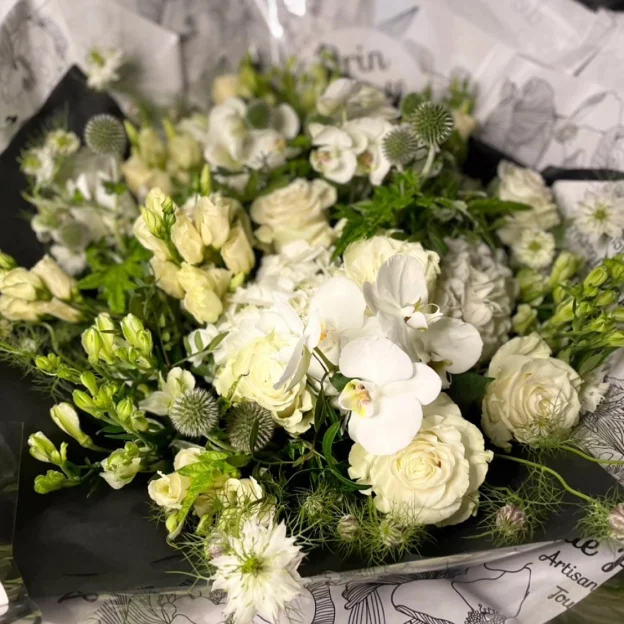 Bouquet de fleurs de Mariée à Toulouse - Haute-Garonne (31) - Artisan Fleuriste Brin de Paille